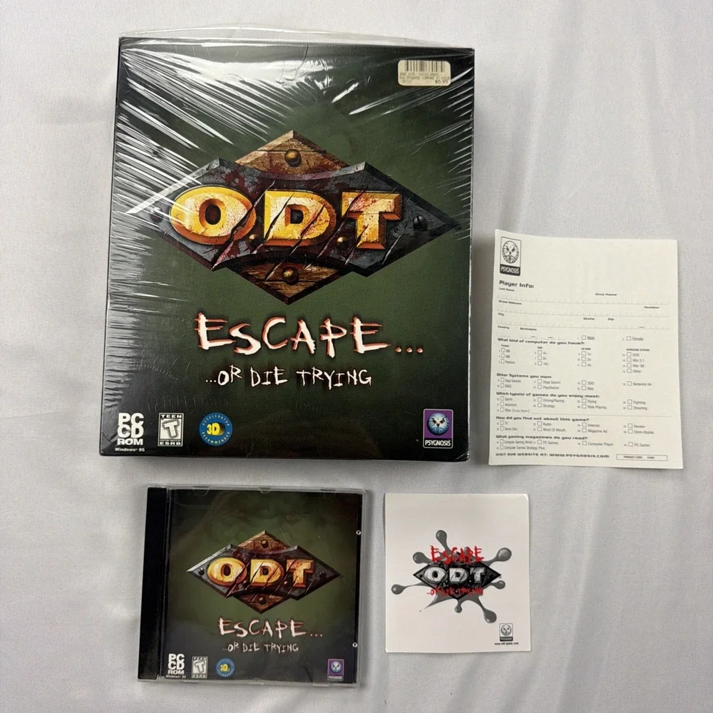 ODT: Escape... Or Die Trying, 1998, Big Box